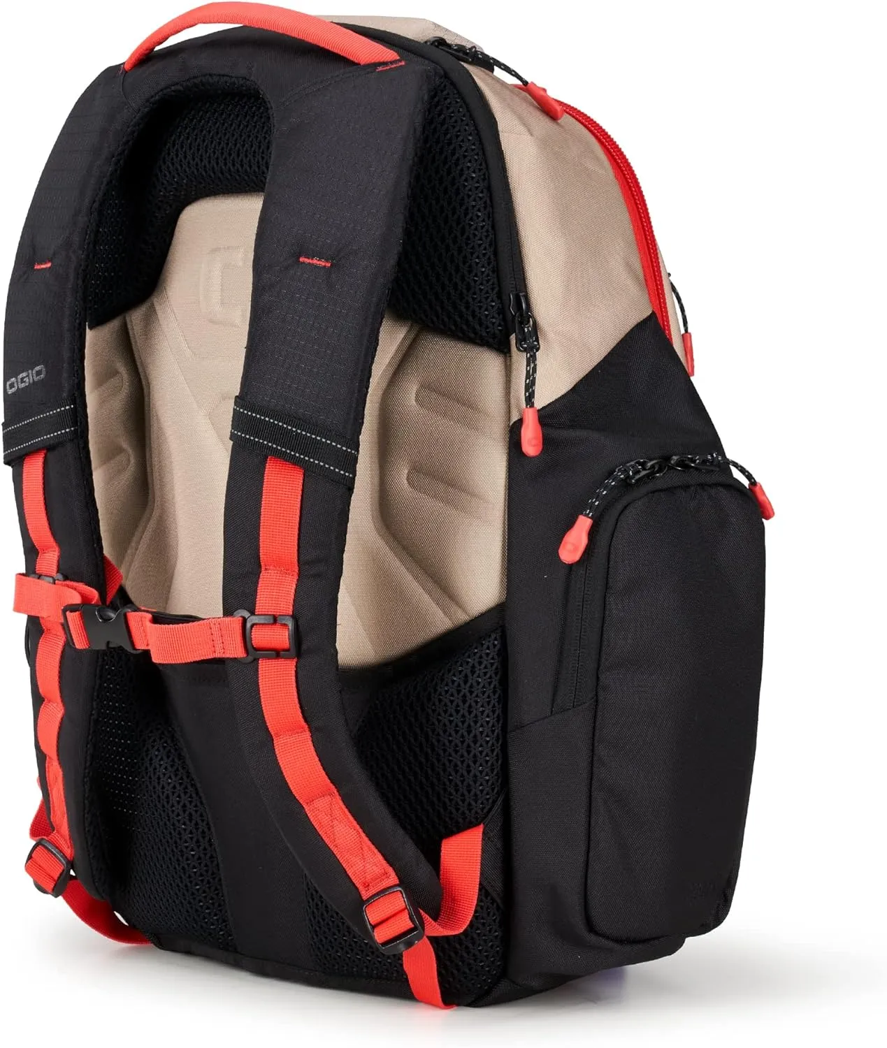 OGIO Backpack, Tan/Blue/Red, Gambit Pro (25 Liter)