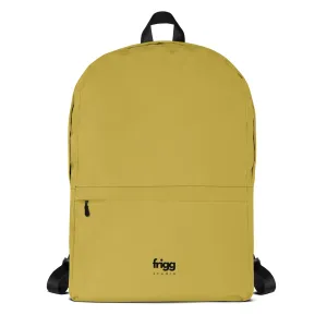 OLD GOLD - WATER-RESISTANT BACKPACK WITH LAPTOP POCKET