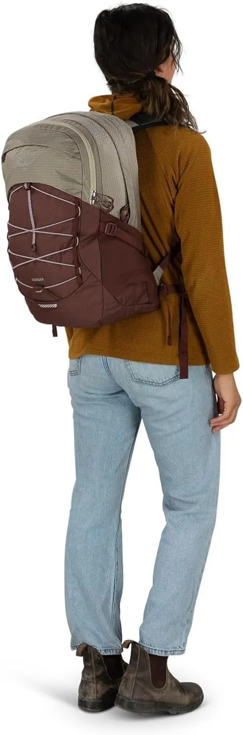 Osprey Quasar 26L Commuter Backpack, Pashmina/Tan Concrete