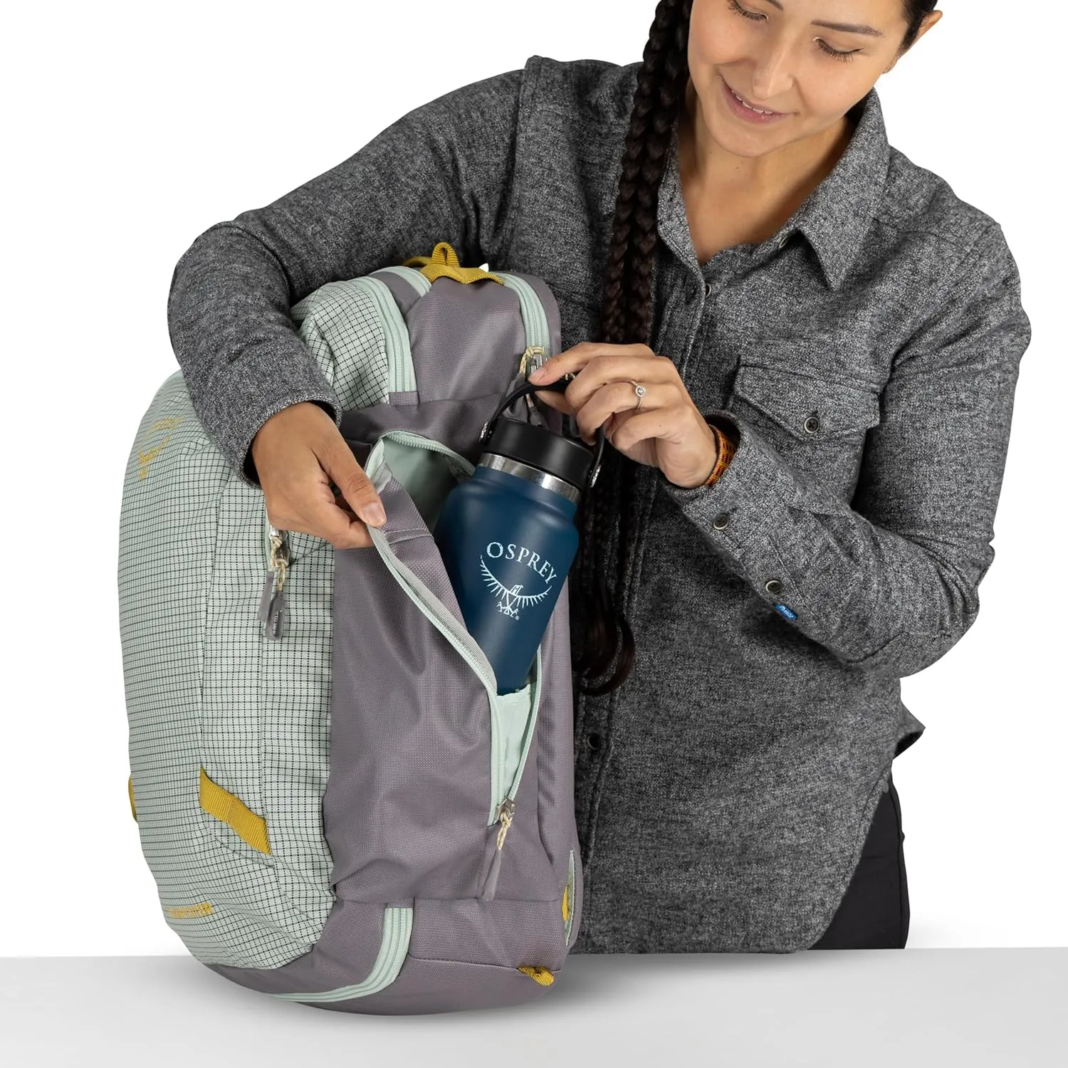Osprey Transporter 36L Travel Pack, Frosty Mint Green