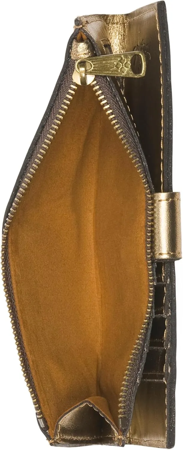 Patricia Nash Nazari Wallet (Antique Gold, One Size)