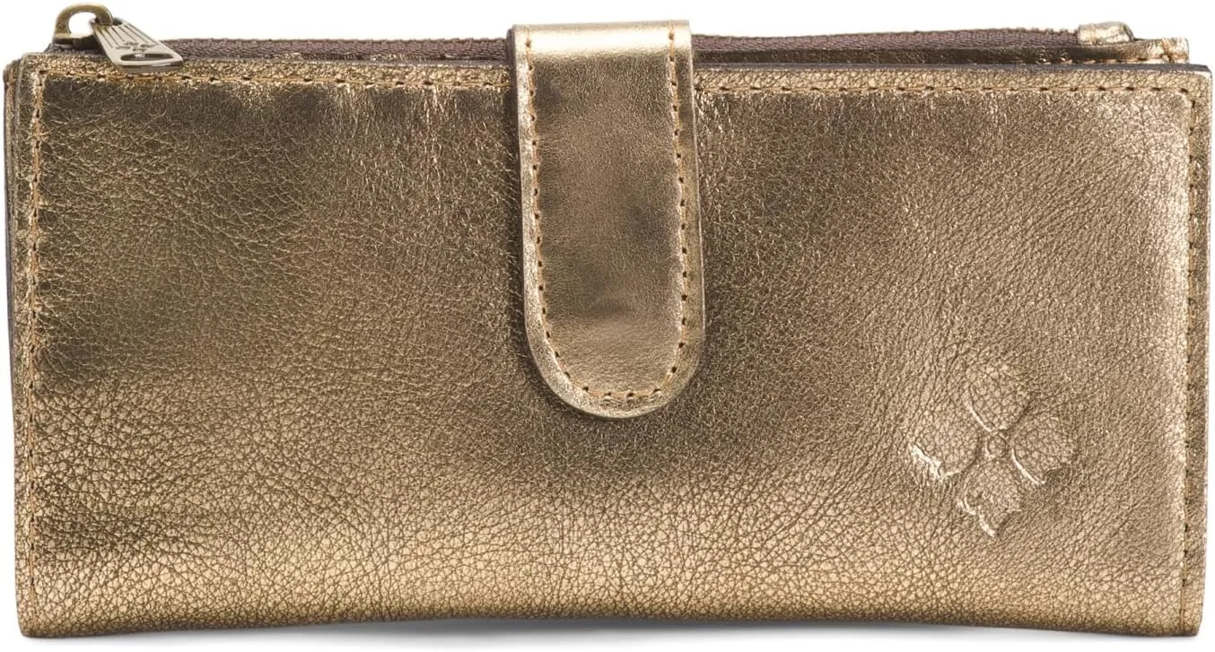 Patricia Nash Nazari Wallet (Antique Gold, One Size)