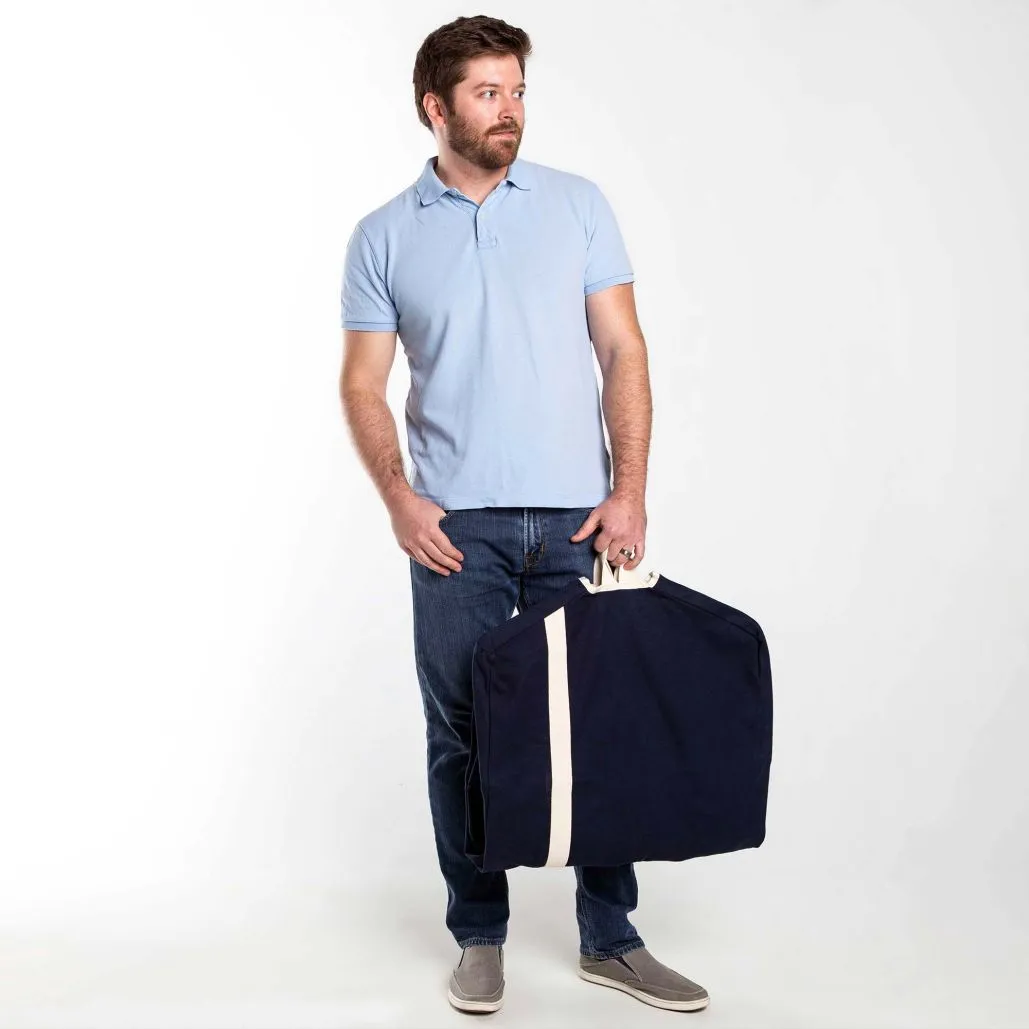 Personalized Embroidered Canvas Garment Bag