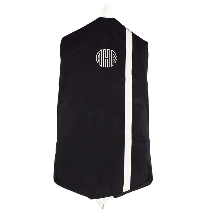 Personalized Embroidered Canvas Garment Bag