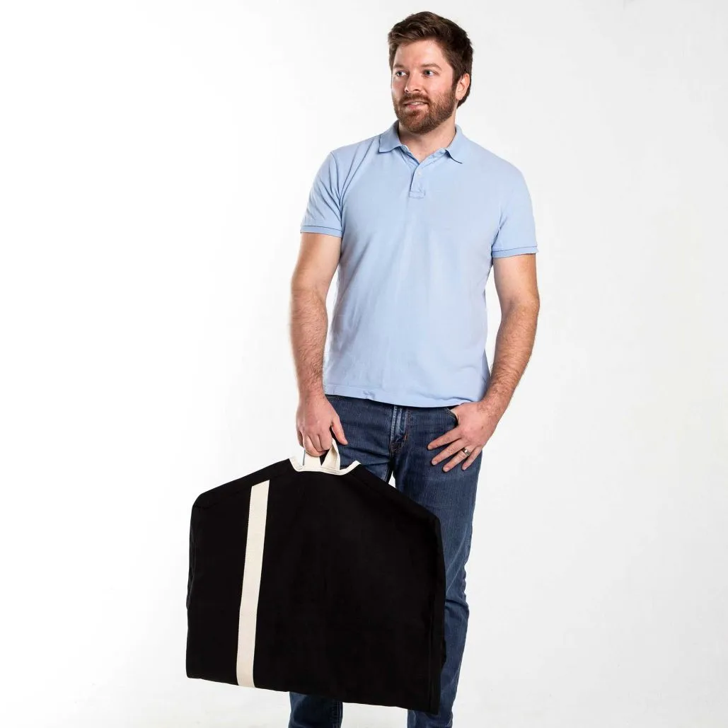 Personalized Embroidered Canvas Garment Bag
