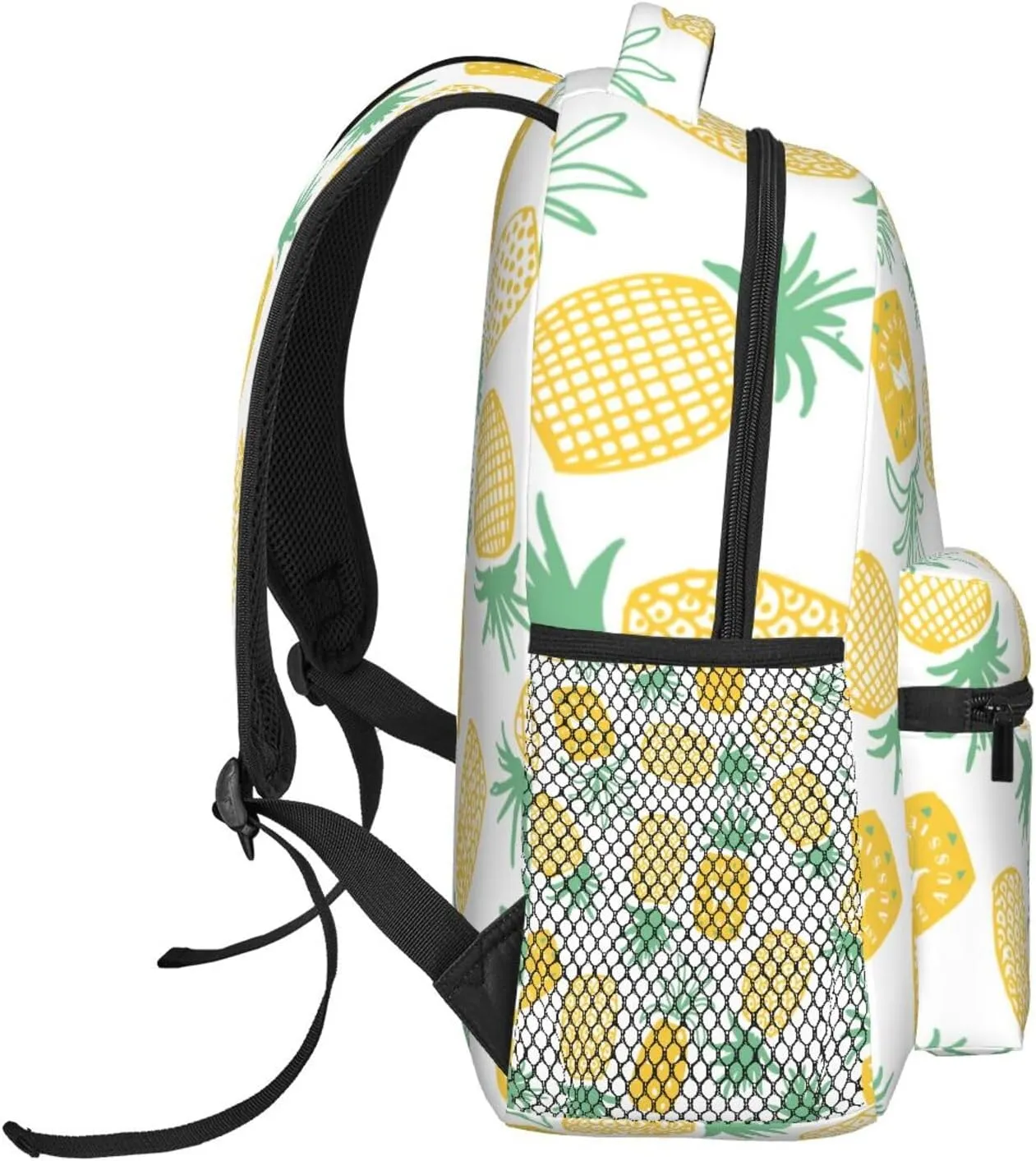 Pineapple Backpack Laptop Backpack Sports Travel Shoulder bag Light casual backpack