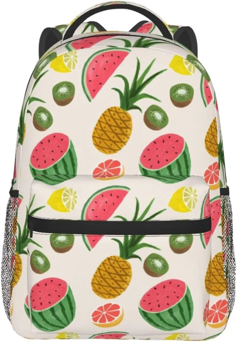 Pineapple Backpack Laptop Backpack Sports Travel Shoulder bag Light casual backpack