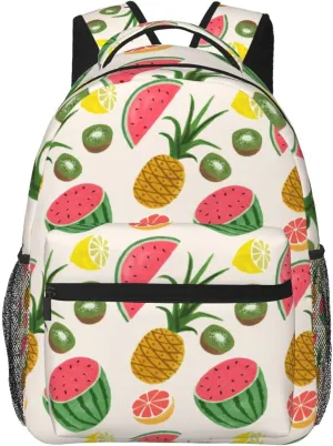 Pineapple Backpack Laptop Backpack Sports Travel Shoulder bag Light casual backpack