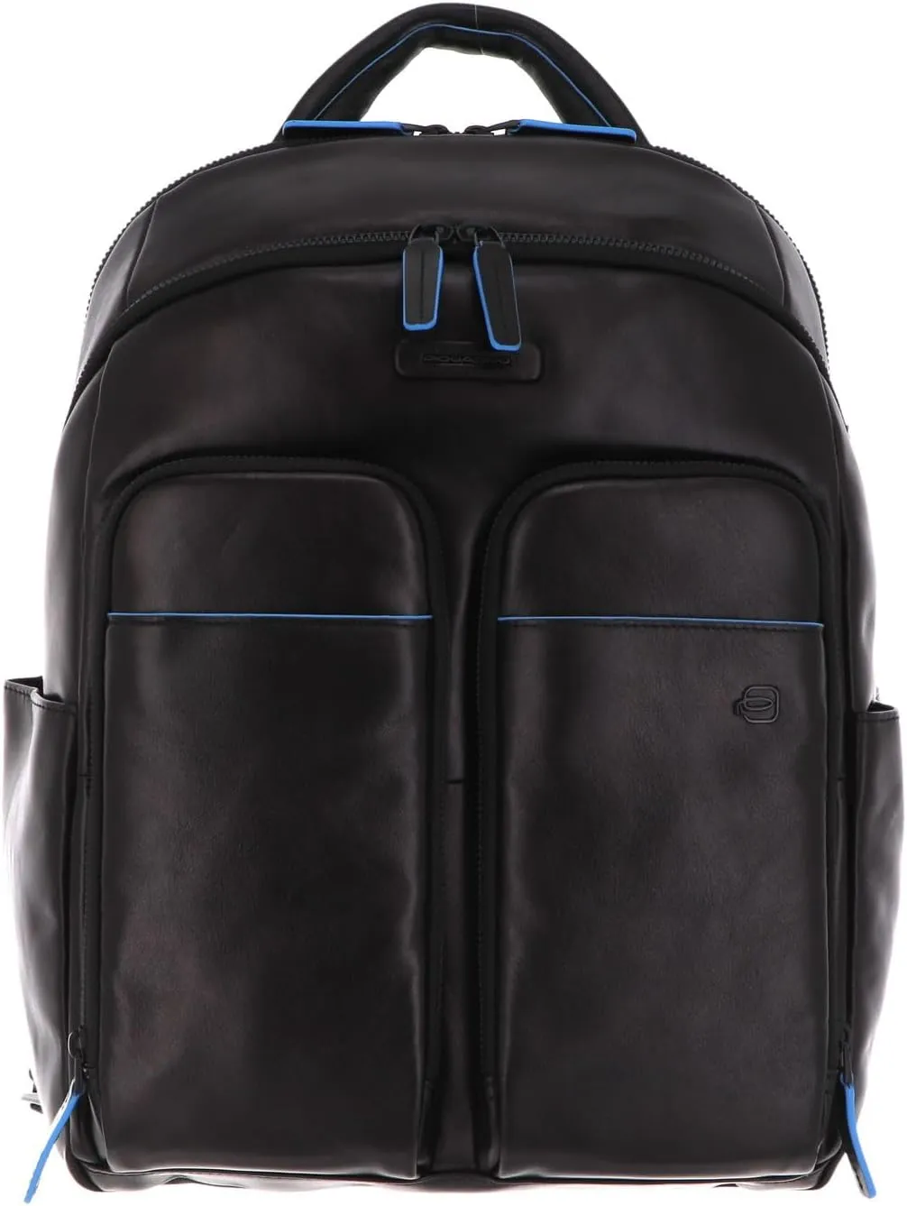 Piquadro Blue Square Revamp RFID Computer Backpack Black, Black, One Size