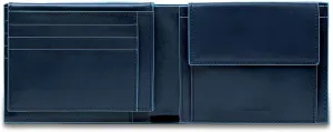 Piquadro Men's Coin Purse, Night Blue, 12cm