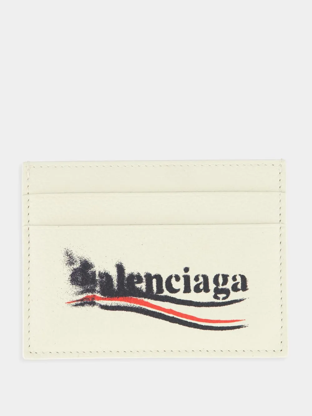 Political Stencil Logo Card Holder