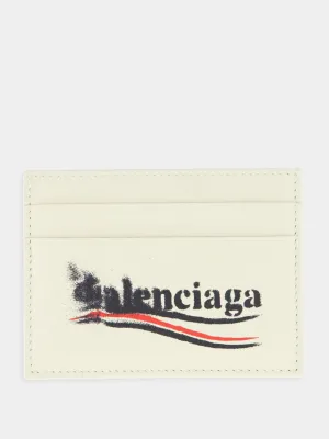 Political Stencil Logo Card Holder