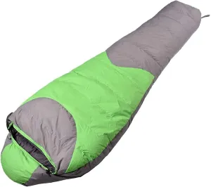 Portable Rectangular Sleeping Bag with Compression Sack Lightweight Waterproof for Camping/Traveling/Hiking/Backpacking Adults Light Weight Colour:Green
