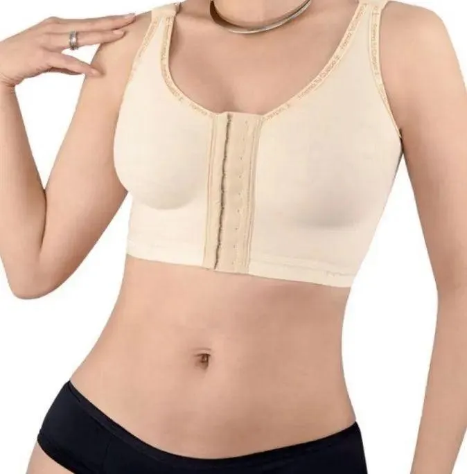 Post Op Thick Strap Bra #6056