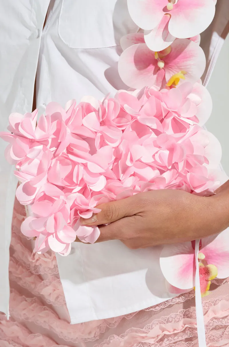 PRECIOUS PETAL CLUTCH