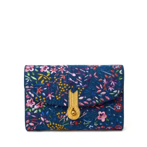 QUEEN MID JEANS FIORI