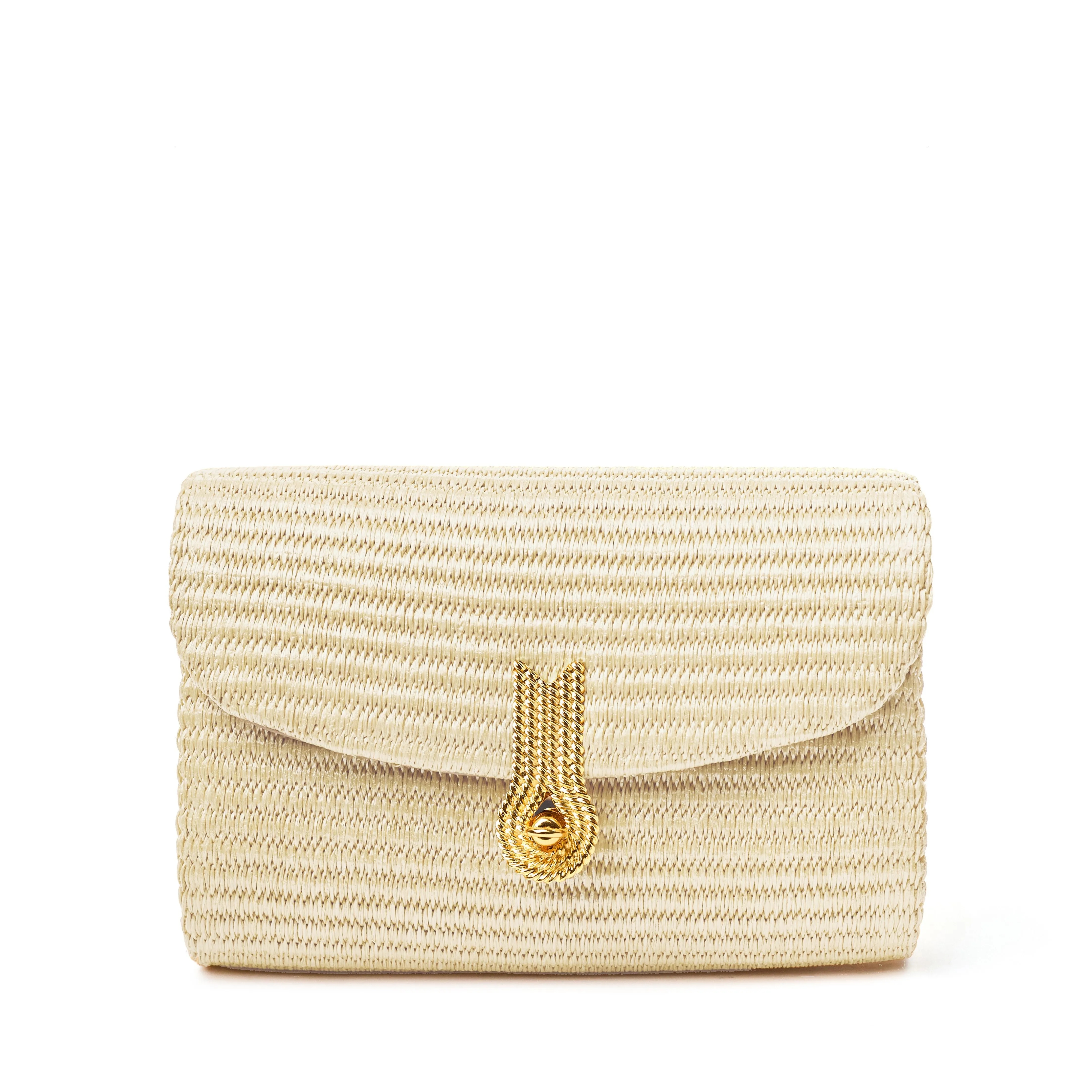 QUEEN MID STRAW IVORY