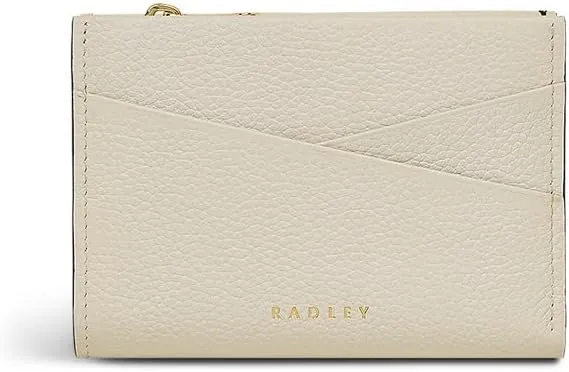 RADLEY London Alpha Road Women's Small Leather Bifold Wallet, Chalk
