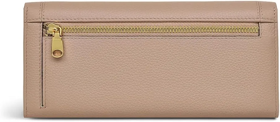RADLEY London Provence Avenue Women's Large Leather Flapover Wallet, Silt