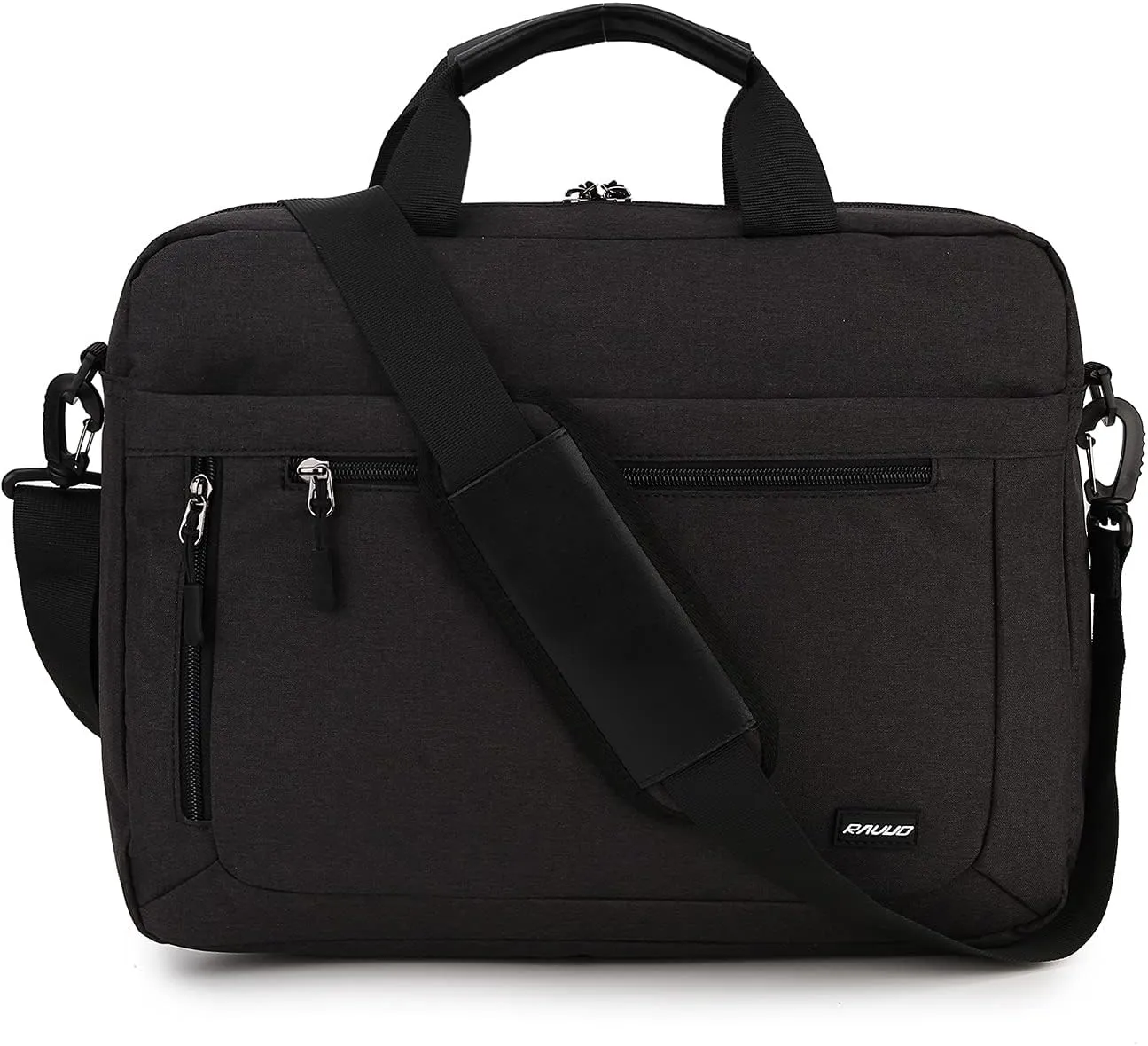 RAVUO Laptop Bag for Men, Water Resistant Shoulder Messenger Bag 15.6inch Computer Carrying Case Business Briefcase with Organizer Pocket