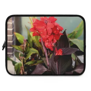 Red Canna | Laptop Sleeve  7 Inch 10 Inch 13 Inch 15 Inch 17 Inch | Life By Ortavia