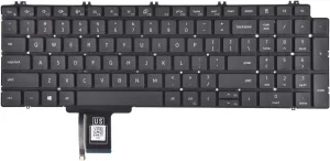 Replacement Keyboard for Dell Precision 7750 7550 7760 7560 Series Laptop with Backlit US Layout P/N: 0713DM 713DM PK132V72B00