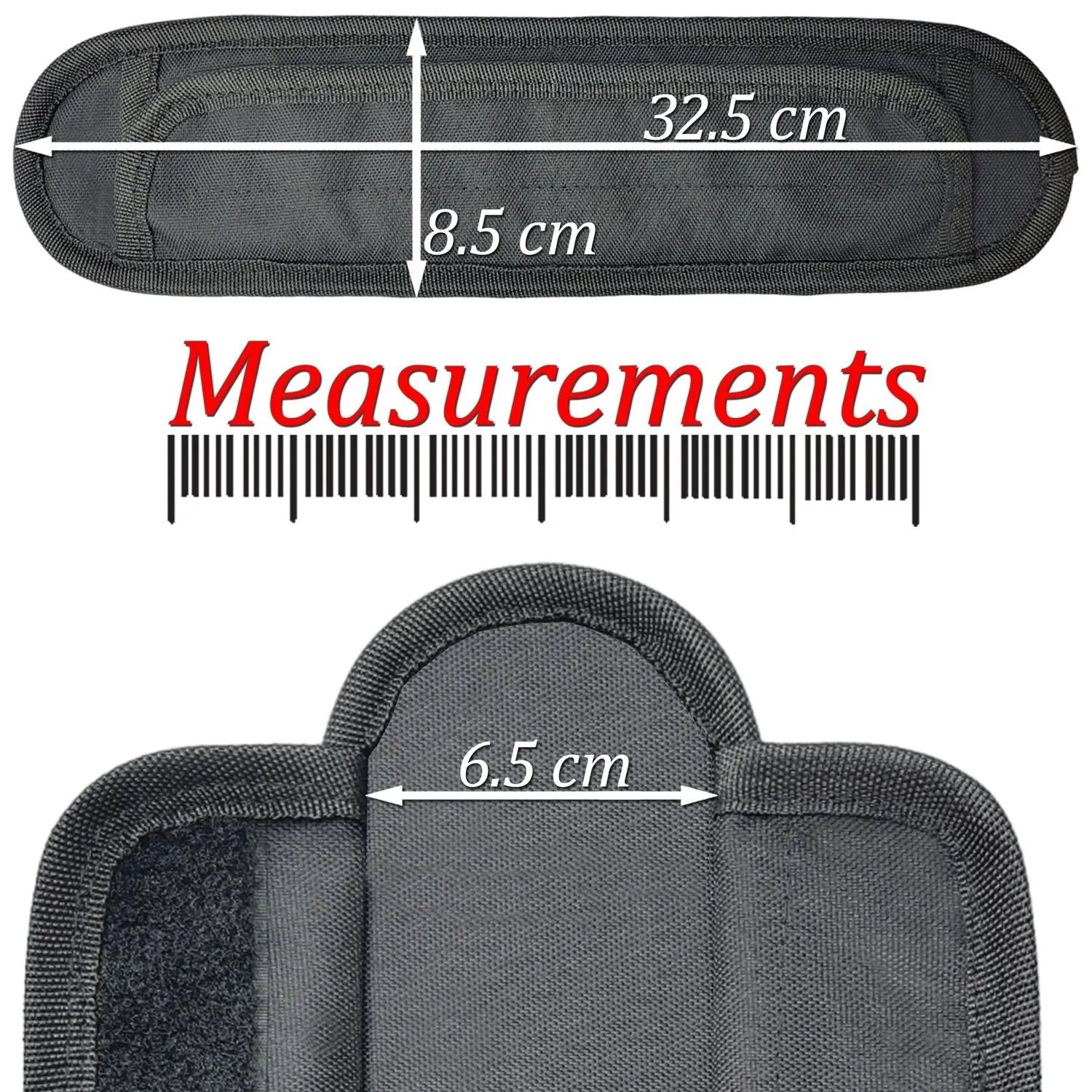 Replacement Shoulder Strap Cushion Padded Cover Padding Sleeve for Bags Guitar