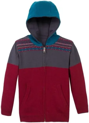 Reversible Hoodie/Cardigan