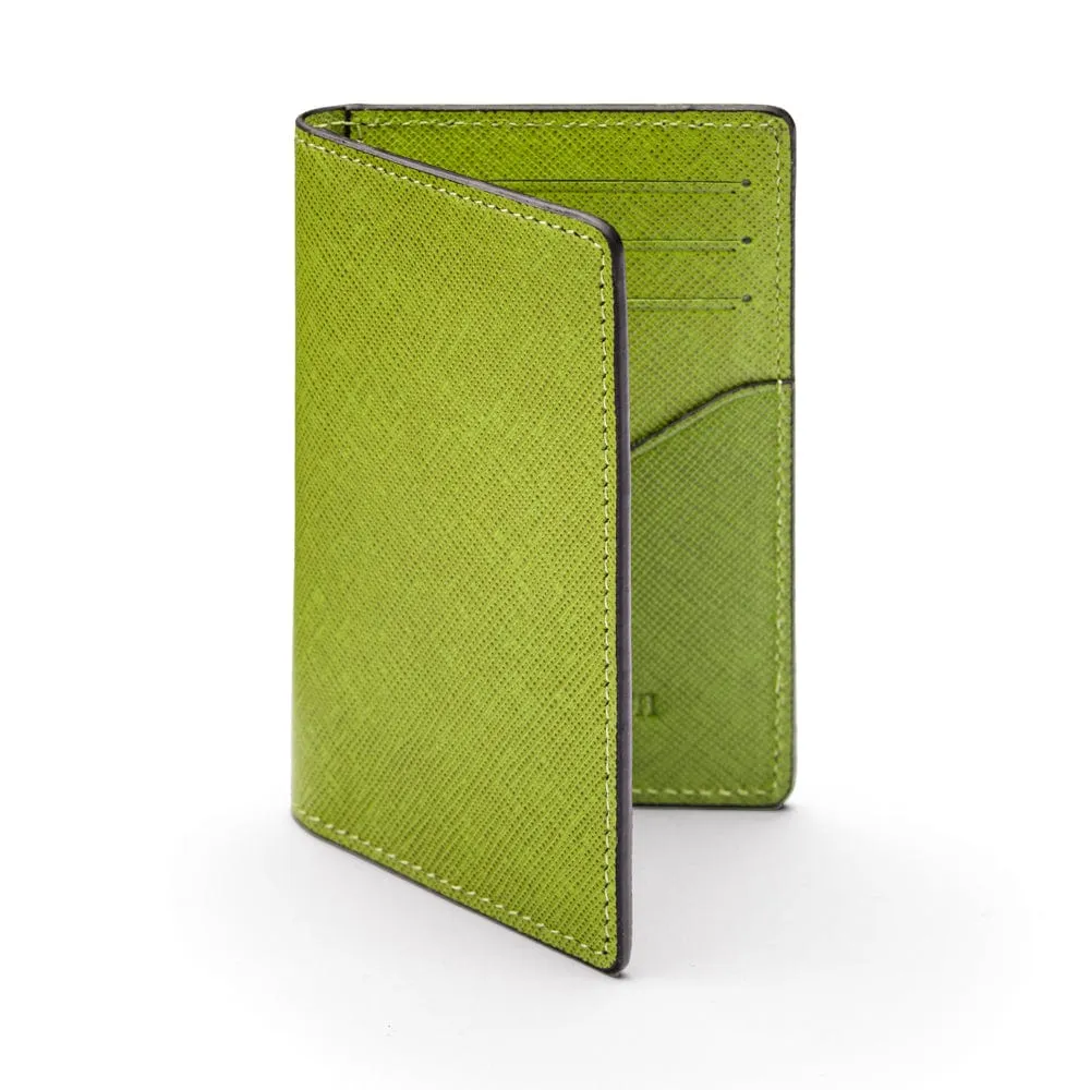 RFID Bifold Credit Card Holder - Lime