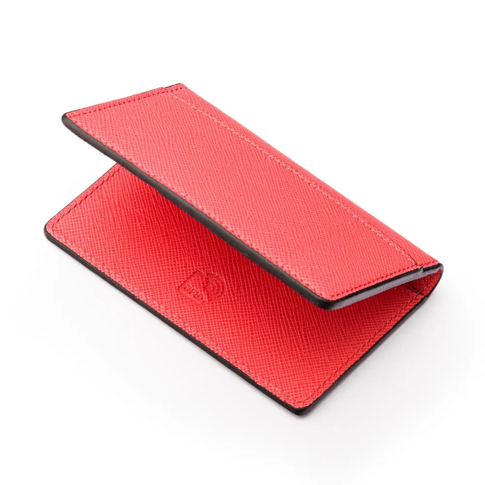RFID Bifold Credit Card Holder - Salmon Pink