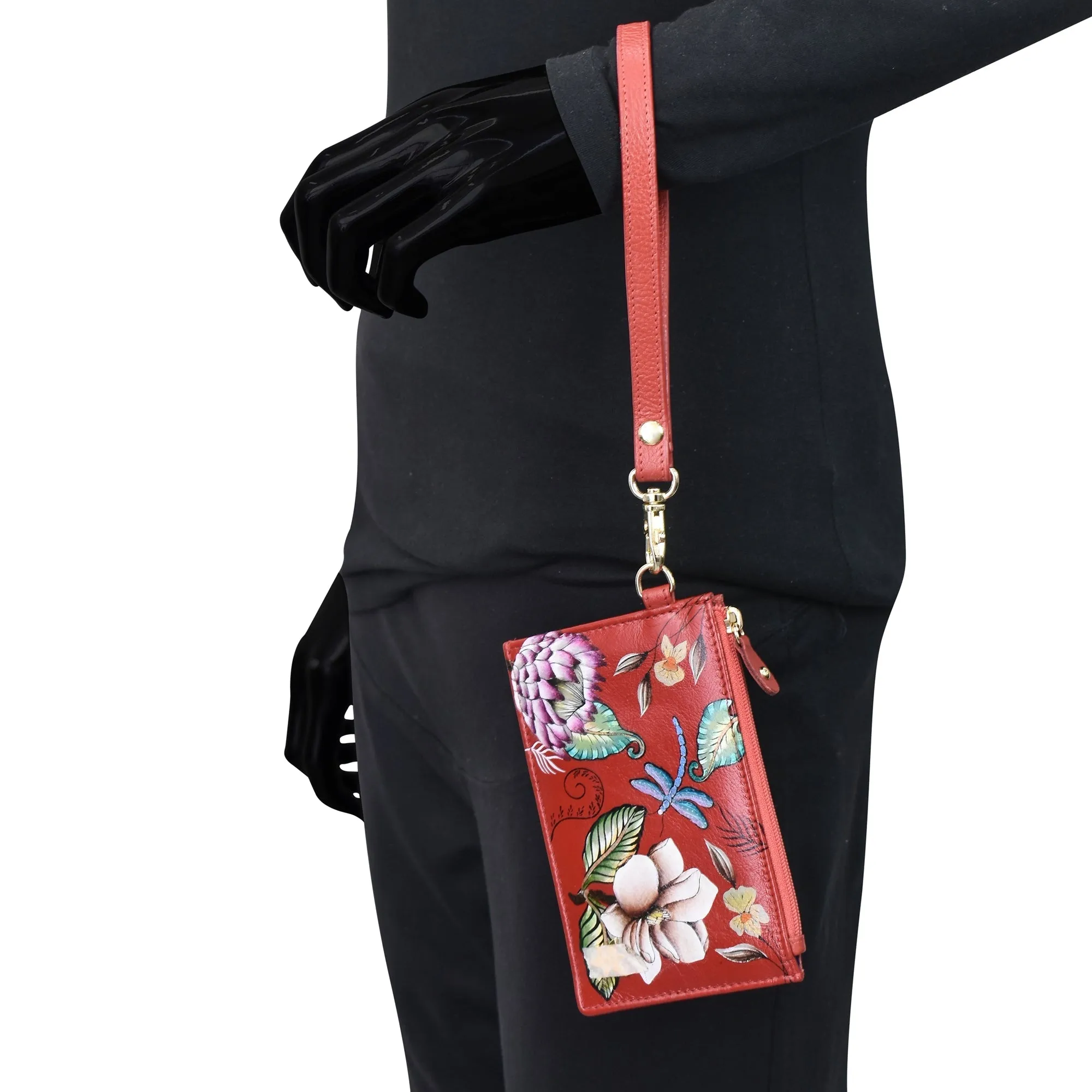RFID Blocking Card Holder with Wristlet - 1180