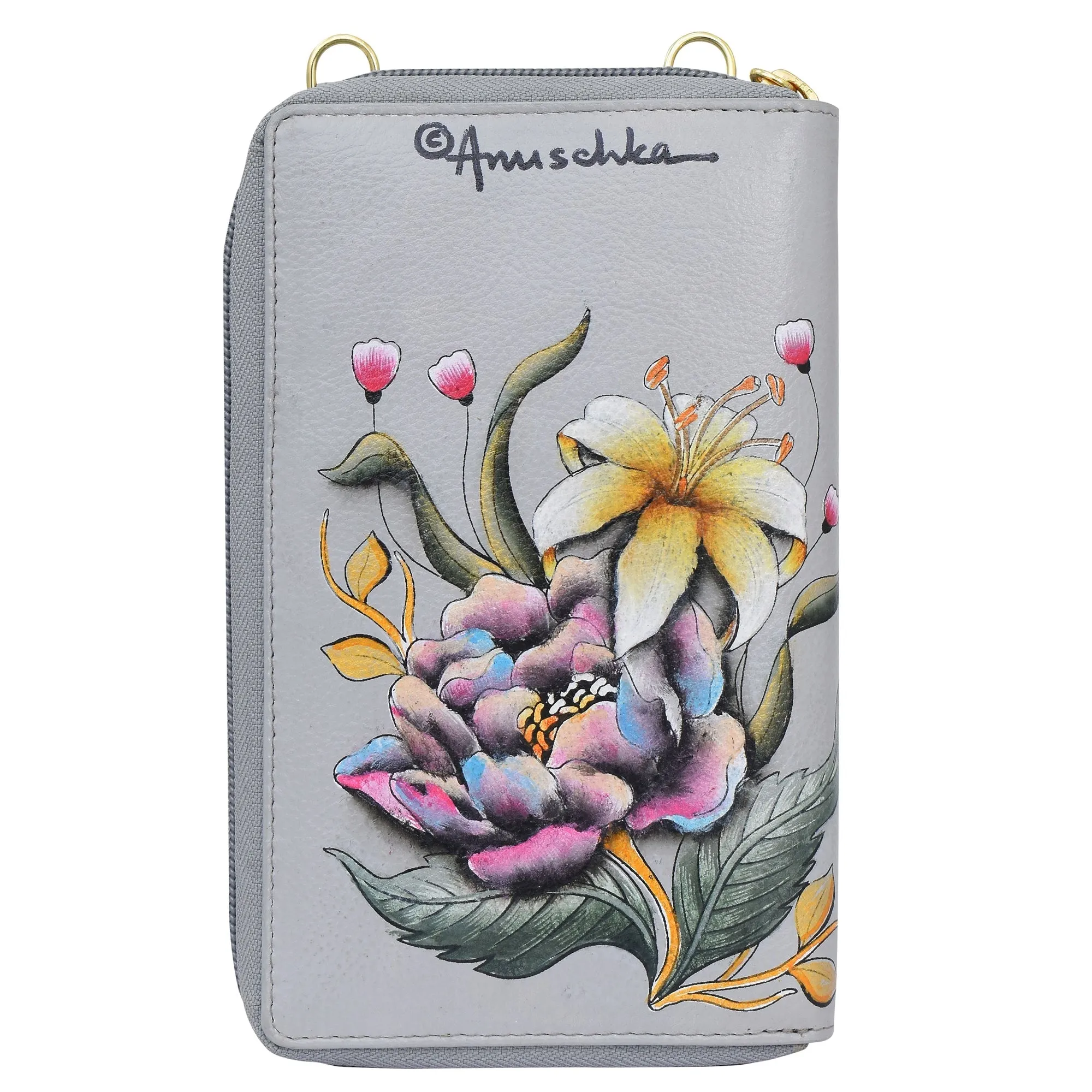 RFID Blocking Crossbody Phone Case - 1173