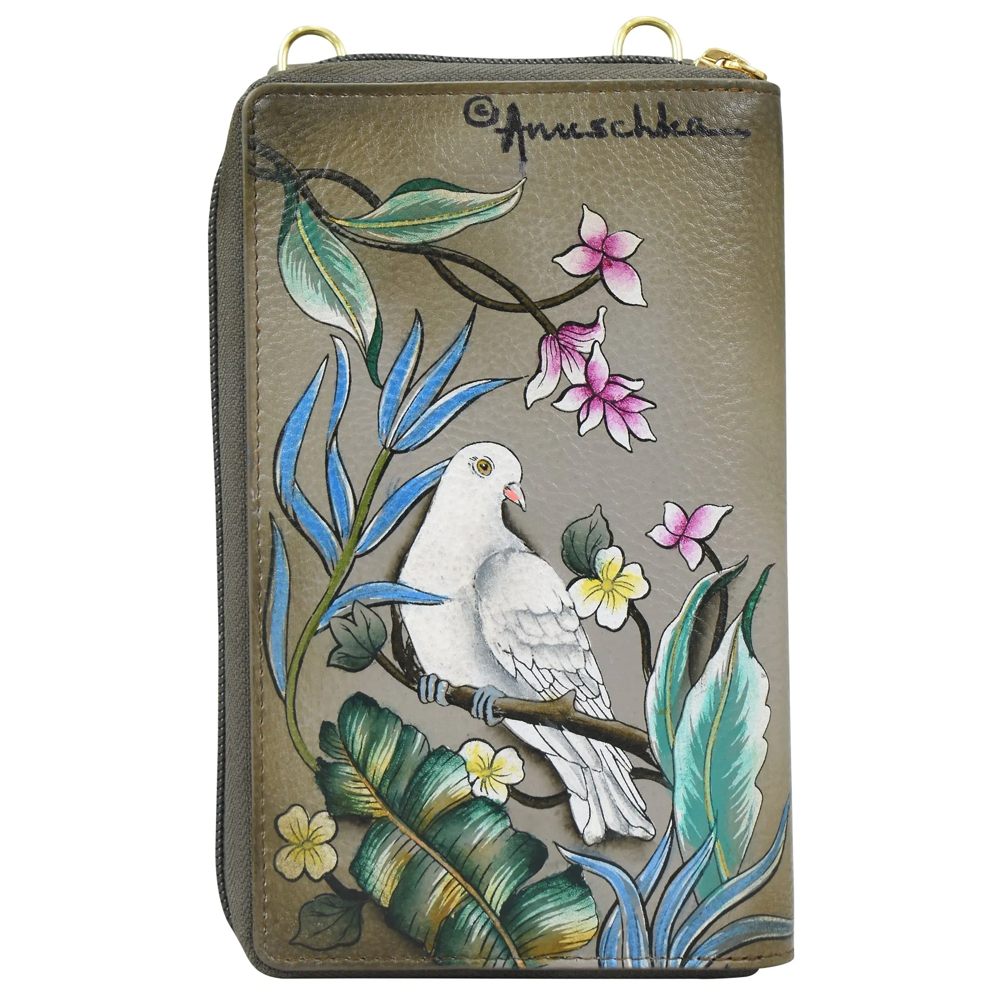 RFID Blocking Crossbody Phone Case - 1173