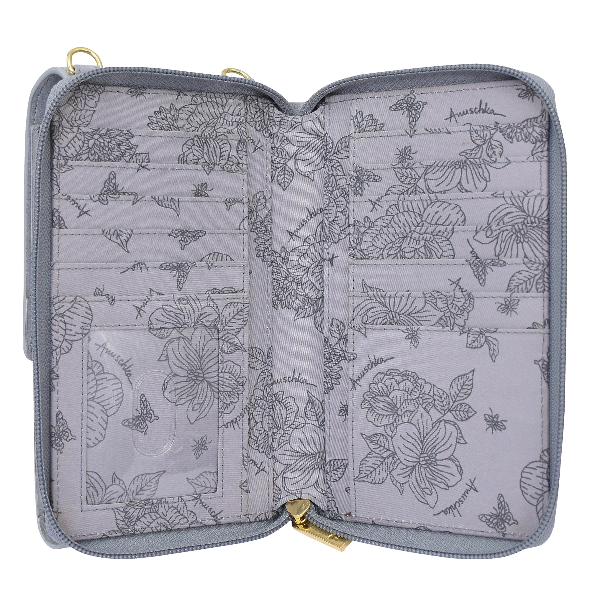 RFID Blocking Crossbody Phone Case - 1173