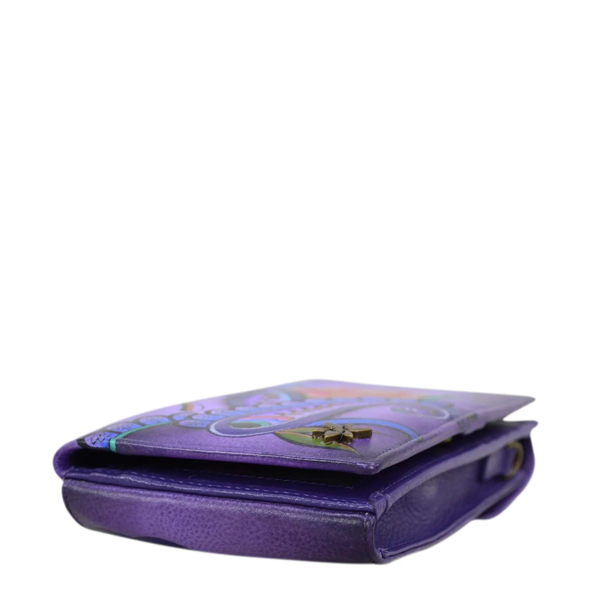RFID Blocking Phone Wallet Organizer Crossbody - 1795