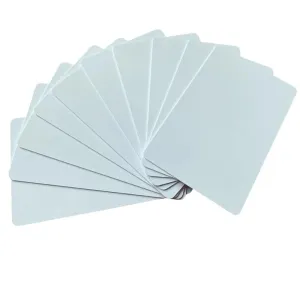RFID MIFARE Classic 1K Card,13.56mhz ISO 14443A Plastic Hotel Key Card (Pack of 100) (White)