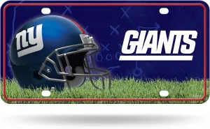 Rico Industries NFL Unisex-Adult Metal License Plate Tag