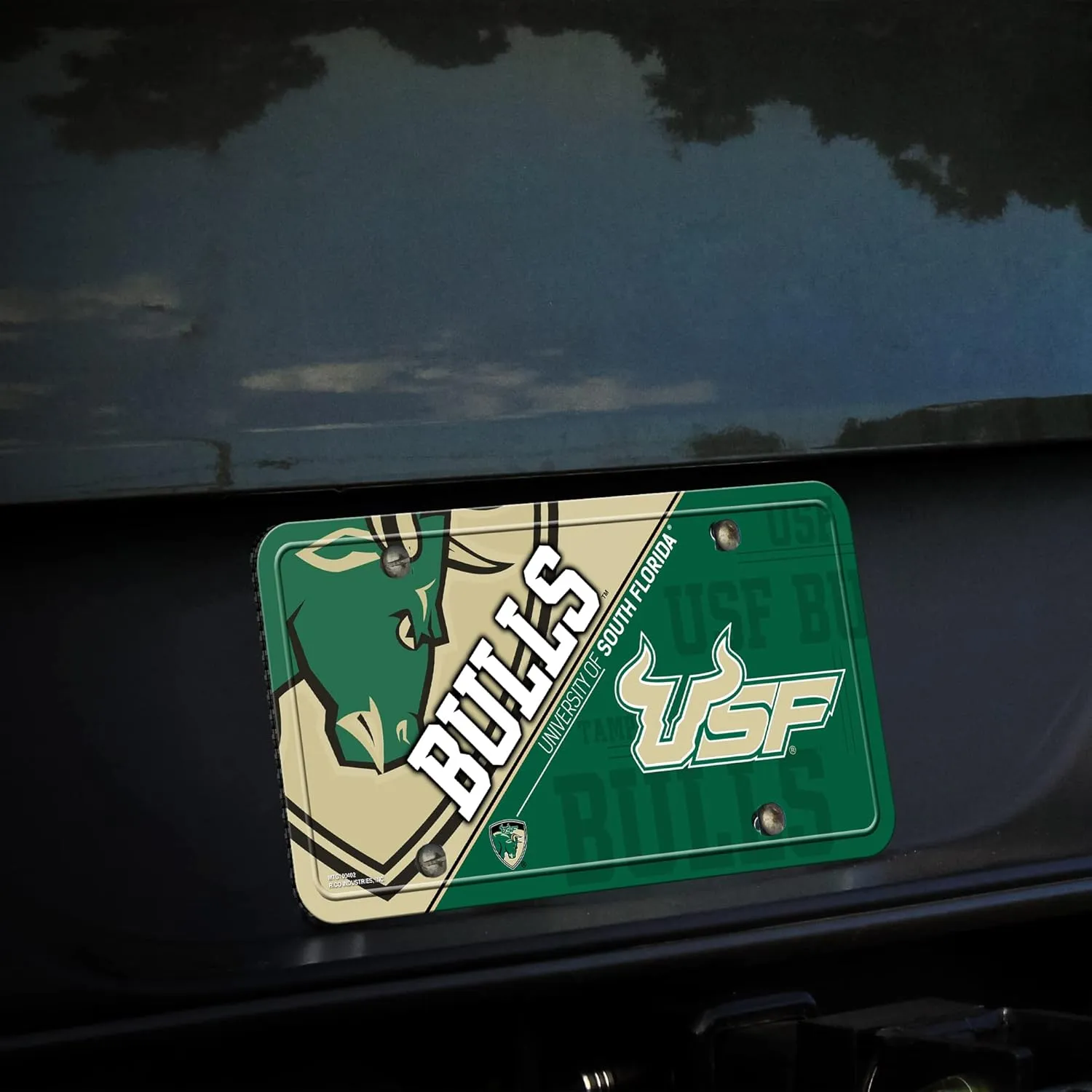 Rico Industries NFL Unisex-Adult Metal License Plate Tag