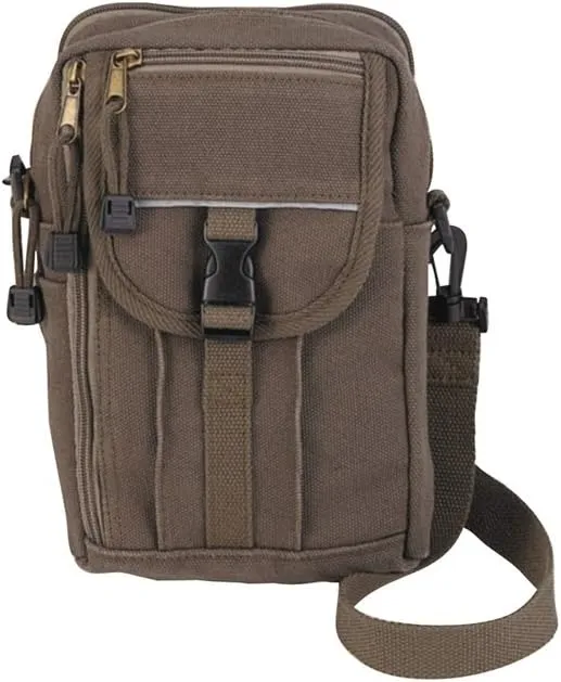 Rothco Heavyweight Classic Canvas Passport Travel Pouch, Olive Drab