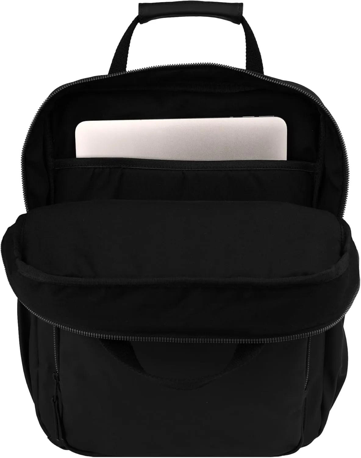 Roxy Women's Large Melting Spot Backpack with Padded Shoulder Straps and Exterior Storage, Anthracite (PU), 21L