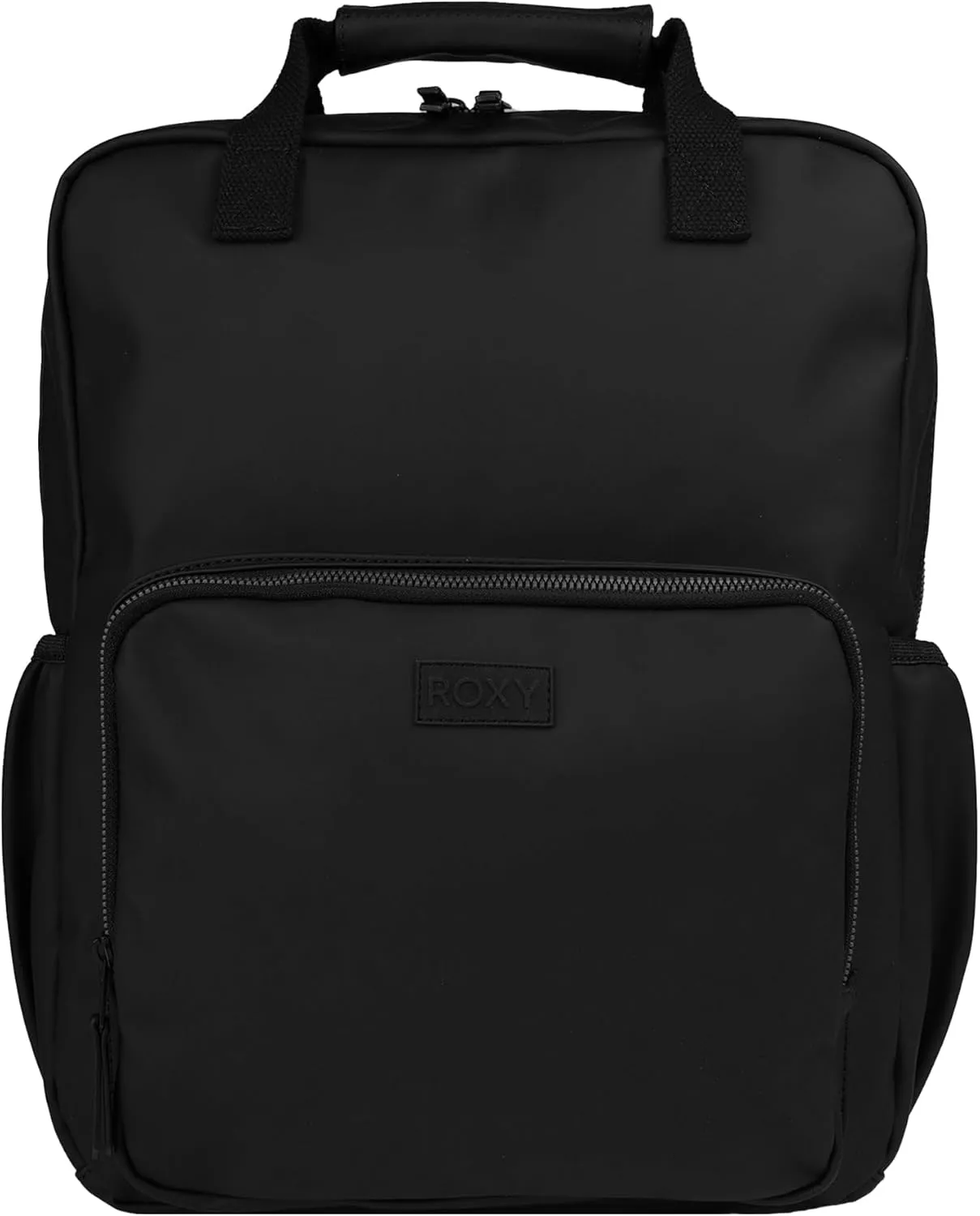 Roxy Women's Large Melting Spot Backpack with Padded Shoulder Straps and Exterior Storage, Anthracite (PU), 21L