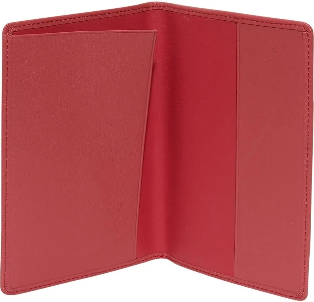 Royce Leather Passport Holder and Travel Document Organizer in Leather