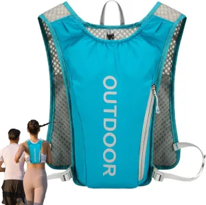 Running Vest | 5L Water Buffalo Hydration Backpack,Lightweight, Breathable, Adjustable Chest Straps Cycling Pouch for Men Women and Marathoner