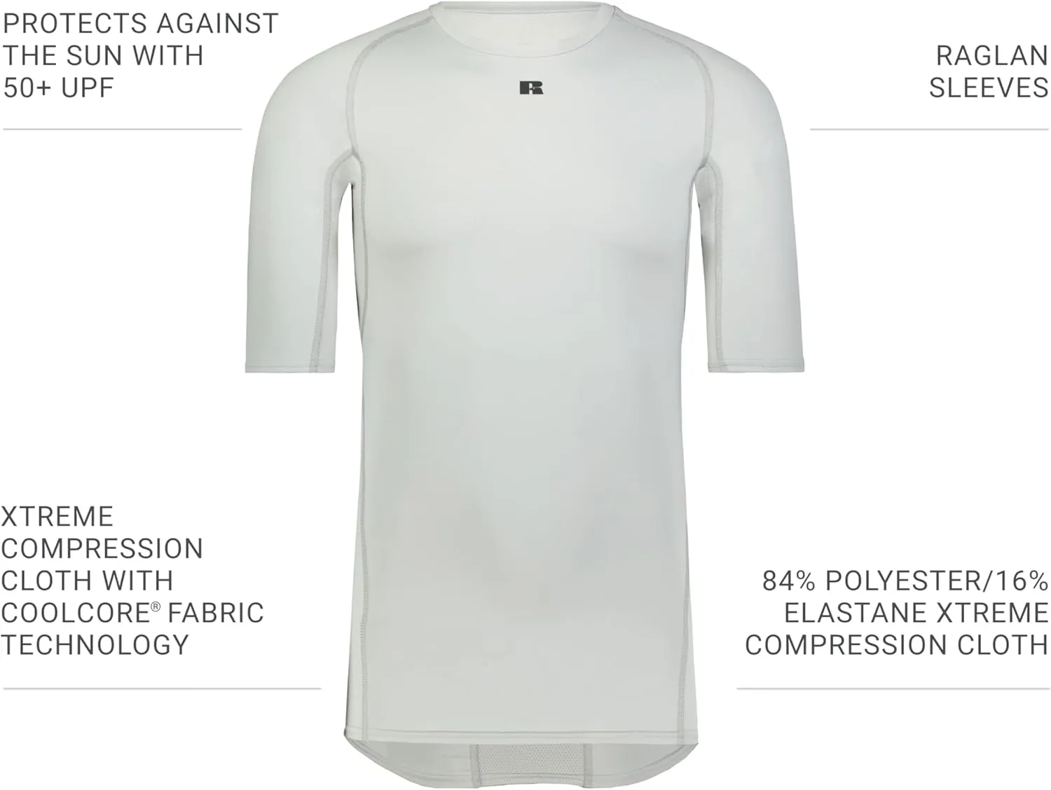 Russell Athletic Half Sleeve Compression Tee