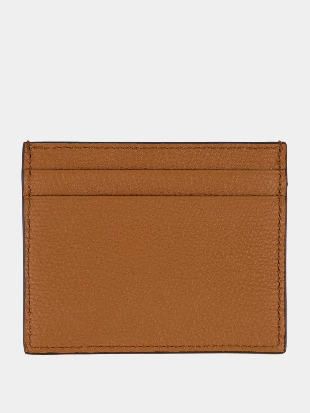 Saddle Brown VLogo Signature CardHolder