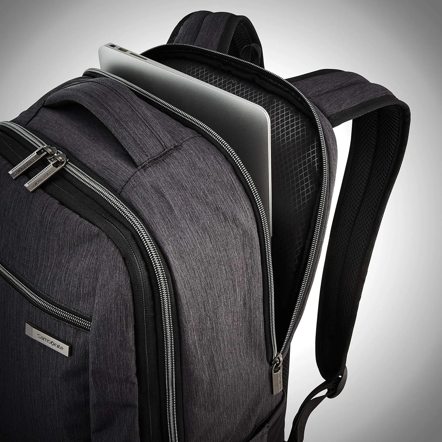 Samsonite Modern Utility Travel Backpack, Charcoal Heather, One Size