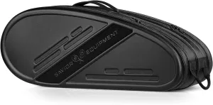 Savior Equipment Pro Touring 30" Tactical Tennis Bag 30" Double Gun Pistol Case Carrying Backpack, Semi-Hard EVA Shell Storage, Fully Customizable MOLLE Panel Organizer