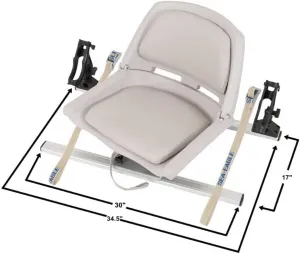 Sea Eagle Swivel Seat Fishing Rig with Scotty Rod Holders