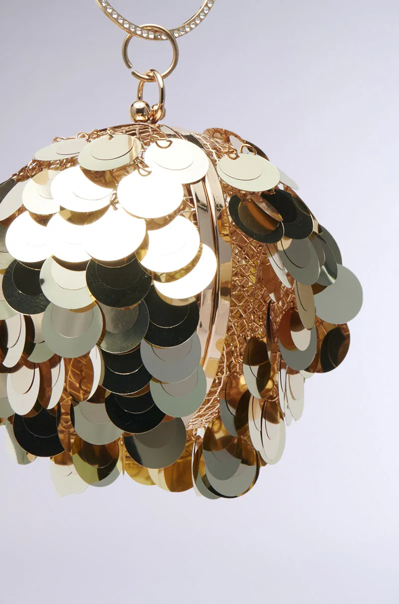 SEQUIN NIGHTS PARTY CLUTCH