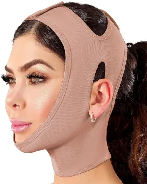 Shape Concept Chin Strap Support Band Neck Bandage Face Chin High Compression